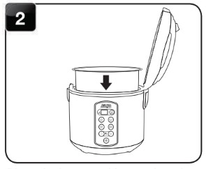 Aroma Professional Rice Cooker ARC-2000ASB Use - Text Manuals