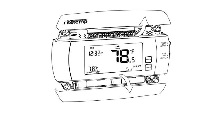 Ritetemp 6030 thermostat user guide