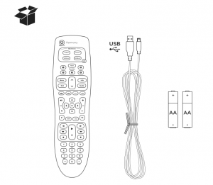 Harmony® 350 Remote Setup Guide - Text Manuals