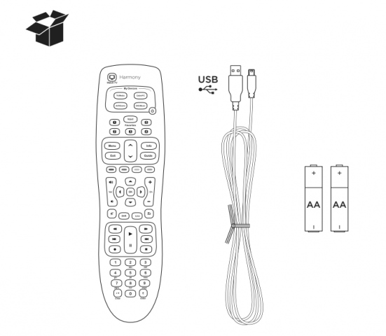 Harmony® 350 Remote Setup Guide - Text Manuals