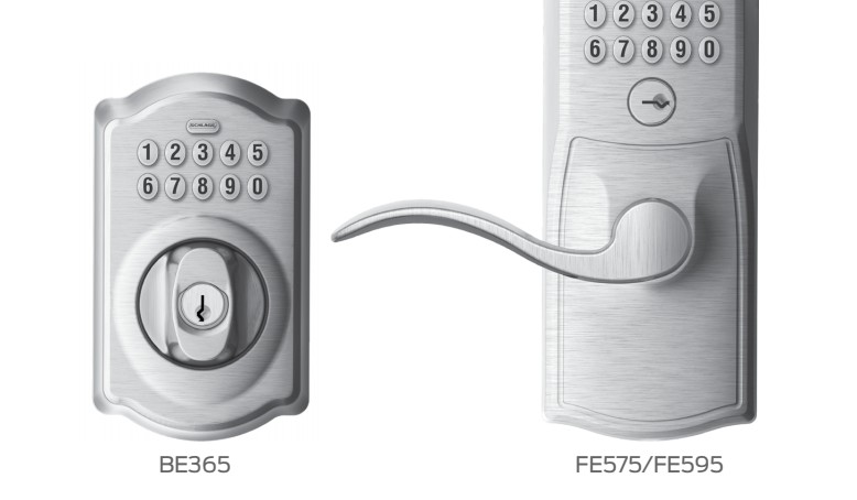 Schlage Keypad Locks (BE365, FE575/FE595) User Guide