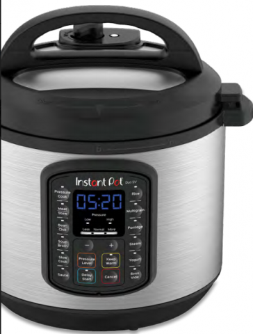 Instant Pot DUO SVTM 6 Quart Multi-Use Pressure Cooker User Manual